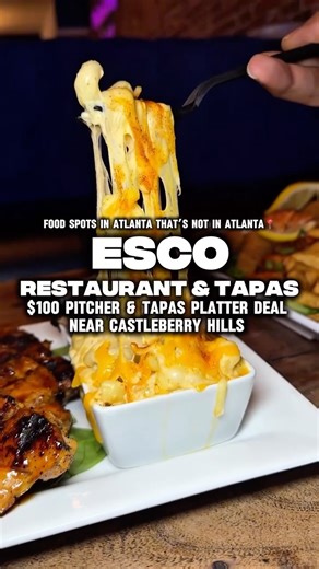 Sunshine Eatss on Instagram: "ESCO GOT THE DEALS ✅ Food Spots In Atlanta That’s Not In Atlanta ft. @escobaratlanta We Love A Good Happy Hour Deal Especially On Pete St. Location📍 327 Peters St SW Atlanta, GA 30313 United States"