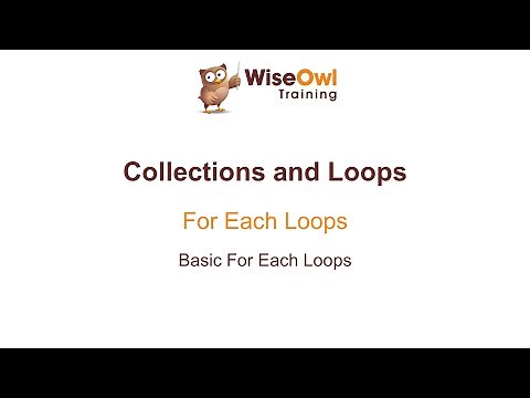 Excel VBA Online Course - 6.3.1 Basic For Each Loops