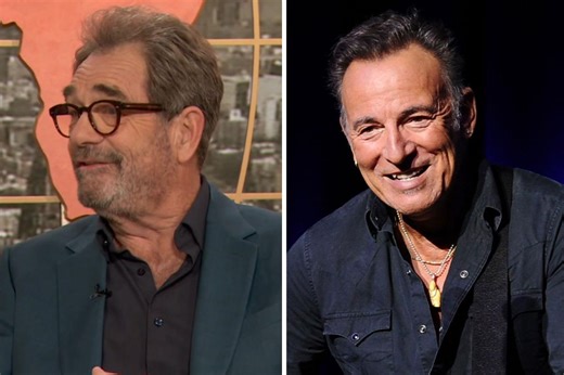 Huey Lewis tells Drew Barrymore what he learned about Bruce Springsteen while recording "We Are The World"
