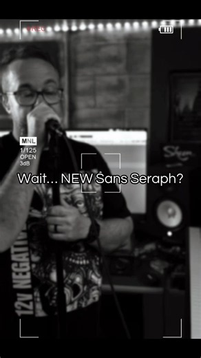 New Sans Seraph music is coming. 👀 Here’s the first 9 seconds of NOVOCAINE — just a little taste of what’s next. It’s been a long time coming. What do you think so far? 🖤 #SansSeraph #Novocaine #NewMusic #AlternativeMusic @billseraph