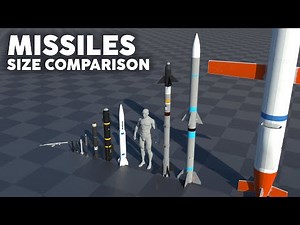 Missiles Size Comparison.