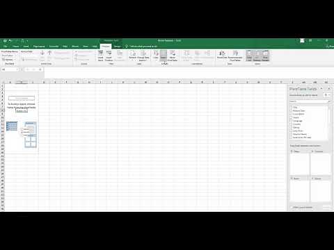 Pivot Table Tools Tab: Analyze & Design: Urdu /Hindi