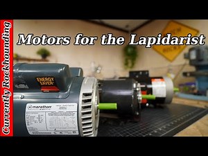 AC Motors for Lapidary Machines