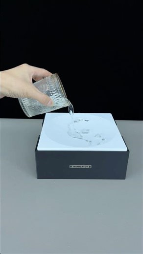 Lotus leaf biomimetic automatic water droplet 💧