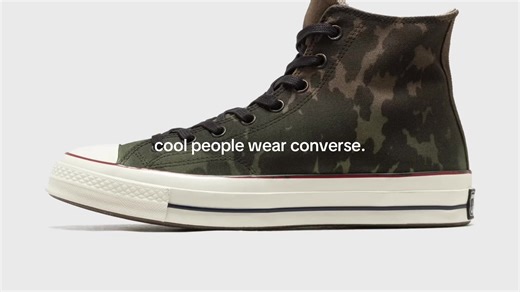 Cool People Wear Converse High Tops