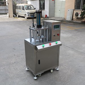 [Hot Item] Laboratory Manual Hydraulic Press Machine for Eyeshadow Blush Powder Pellet Pressing Manual Press Machine for Cosmetic