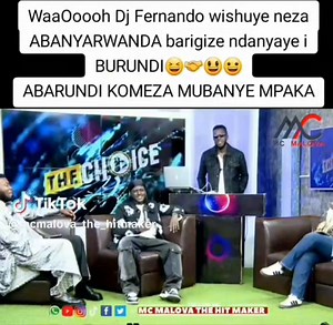 Dj Fernando 257 Yishuye neza abanyaru 🇷🇼🇧🇮Avuzeko Ubu kugirango umuziki wabo ujabuke MUBURUNDI 🇧🇮 bifata amezi namezi ninyishu nziza Yishuye afatiye kumuziki ndundi wubu ukwumeze nabafana bumuziki ndundi bubu bakunda ivyiwacu🇧🇮❤️👊✅🔥🔥🔥✊ | 𝐆𝐚𝐝 𝐎𝐟𝐟𝐢𝐜𝐢𝐚𝐥 𝐓𝐯