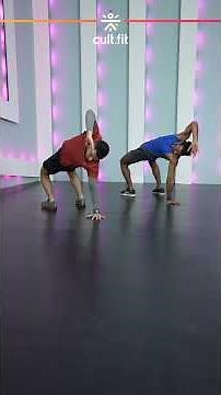 Animal Flow | Primal Movement | Beginner Workout | Cult Fit #Shorts