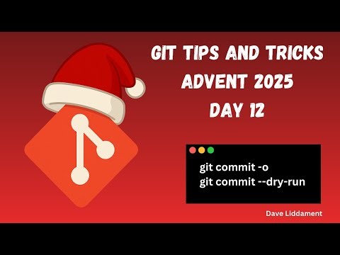 Git tips and tricks. Day 12: git commit -o --dry-run