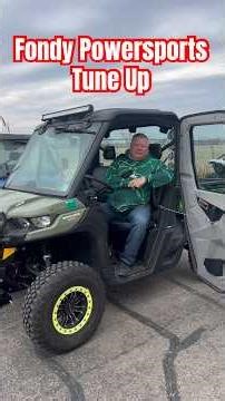 🦆Coot’s getting his UTV looked at / tuned up at Fondy Powersports🚙