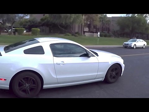 2014 v6 Mustang muffler delete exhaust