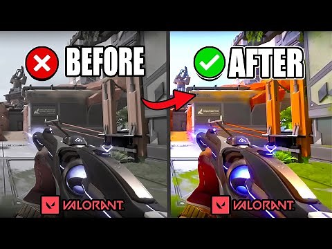 HOW TO MAKE VALORANT MORE VIBRANT🔥! | BEST VALORANT COLOR SETTINGS *UPDATE*✔️