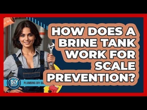 How Does A Brine Tank Work For Scale Prevention? - Plumbing DIY Daily