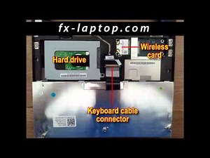 Disassembly Dell Inspiron Mini 10 - replacement, clean, take apart, keyboard, screen, battery