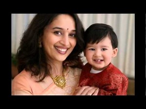 Madhuri Dixit Family Pictures