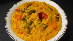 49K views · 516 reactions | Temple Style Sambar Rice Ingredients...