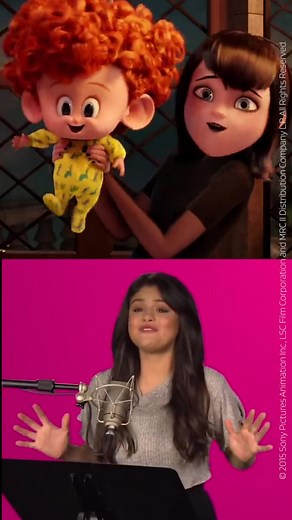 Behind the voices: Hotel Transylvania 2 (2015) #dubbing #behindthescenes #selenagomez #binge #hoteltransylvania #movie #animation #andysamberg