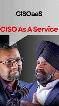 CISO As A Service | Jaspreet Singh, CRO - Grant Thornton #aisecurity #podcast #ciso #cybersecurity