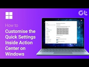 How To Customise Quick Settings in Windows | Quick Settings Customization Guide | Guiding Tech
