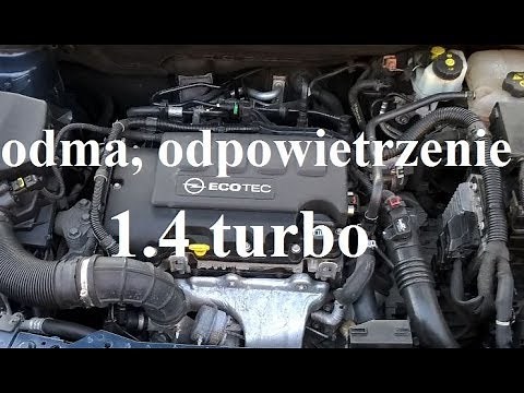 Odpowietrzenie skrzyni korbowej & odma - 1.4 turbo, Astra, Zafira, Cruze, a14net, a14nel, b14net PCV