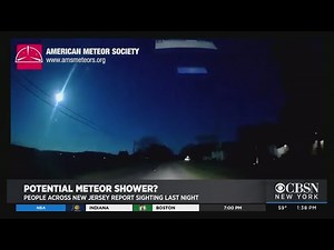 Suspected Meteor Lights Up The Sky Over East Coast