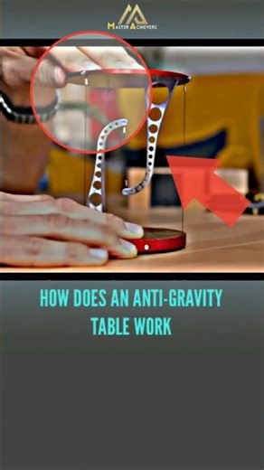 How An Anti-gravity Table Works..😱🤔 Physics..🧠 #maths #short #shorts