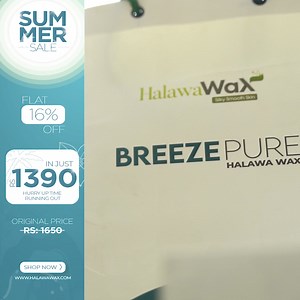 Breeze Pure Halawa Wax - talk of the town 🎁Try risk free - Love it or its on us ✅No chemical, food grade organic, gentle on skin ✅Ready to use ✅Triple application: Compatible with fingers, strip or a spatula 😱1 Jar = 6 Full body waxing 😱Free shipping nationwide | Halawa Wax