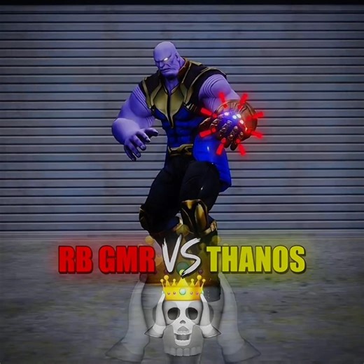 RE-UPLOAD RB GMR VS THANOS 😱☠️ #freefire #garenafreefire #RB_GMR_2.0