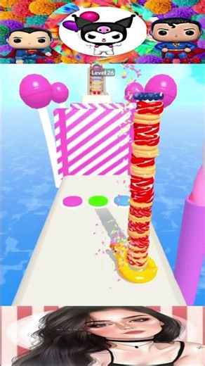 PANCAKE RUNNER Gameplay Walkthrough - All Levels (IOS, Android) #shorts #sandwichrunner #mobilegame