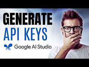 How to Generate Gemini API Keys in Google AI Studio NOW!