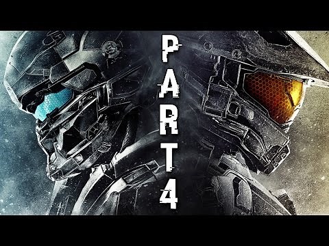 Halo 5 Guardians Walkthrough Gameplay Part 4 - Glassed - Campaign Mission 3 (Xbox One)