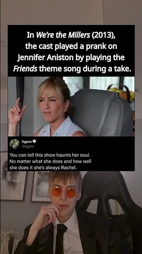 In We're the Millers (2013), the cast played a prank on Jennifer Aniston by playing the Friends