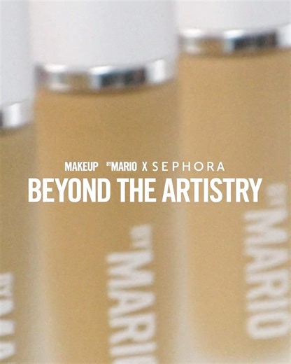 MAKEUP BY MARIO on Instagram: "SMOOTH & BLURRED Mario goes Beyond the Artistry to show you how to apply his new SurrealSkin® Natural Finish Foundation with the F1 Brush to achieve a smooth and blurred effect. Shop now at makeupbymario.com and @sephora. #SephoraxMakeupByMario #BeyondTheArtistry #MakeupByMario"