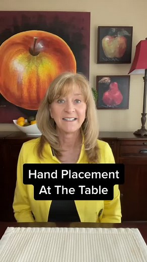 Proper Hand Placement Etiquette at the Dining Table