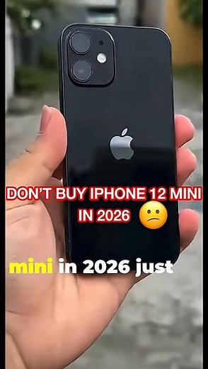 Don’t buy iPhone 12 mini in 2025 🤡#shorts