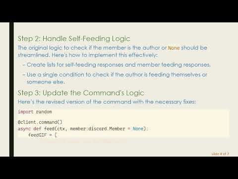 How to Fix the Discord.py Slap Command