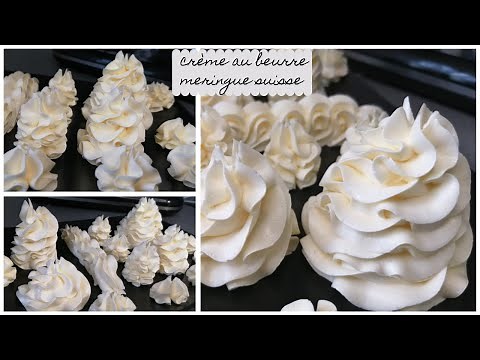 Crème au beurre à la meringue suisse