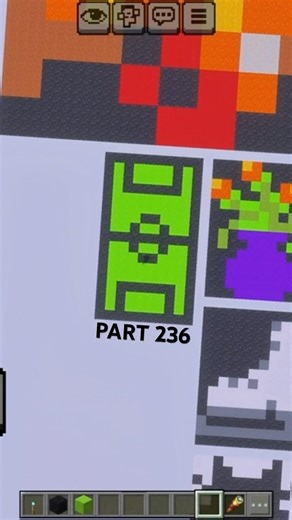 Satisfying Pixel Art in Minecraft ! making Football Field Pixel Art #satisfyling #minecraftshorts