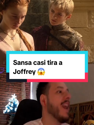 Sansa casi tira a Joffrey en Juego de Tronos