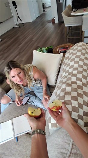 I can tear an apple in half with my hands. #alohaocean #comedy ￼￼