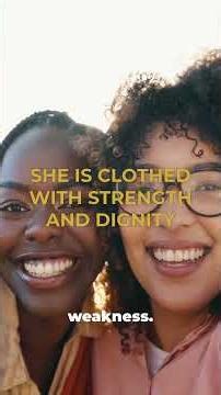 She Is Clothed With Strength & Dignity ✨ Powerful Proverbs 31:25
