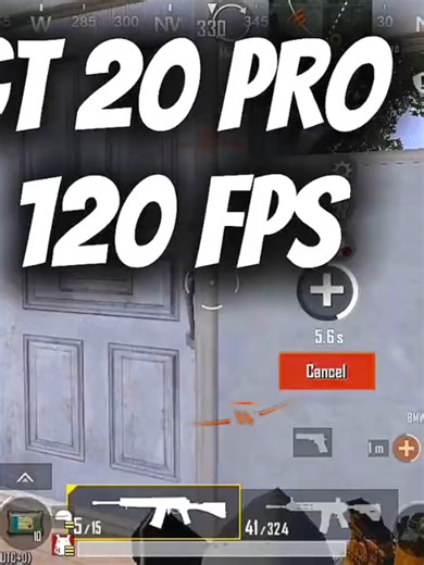GT 20 Pro 120fps Gaming Test in PUBG Mobile
