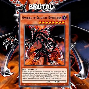 GANDORA“Este dragón podía BORRAR el campo entero en un turno… 💀