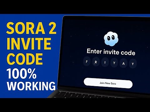 Sora 2 Invite Code GUARENTEED (Access Code Provided By OpenAI)