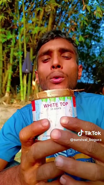 Experience of burning with banana fiber #camping #bushcraft #survival #outdoors #survival_bogura