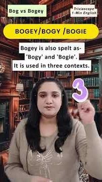 Bog vs Bogey | Confusing English Words Explained Simply #trending #viral #english #englishlearning