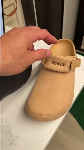 Crocs Adult Classic Crafted Vegan Suede Clogs #suedeclogs #HEYDUDEpartner #tiktokshopspringglowup