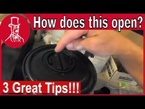 How to Open a Can of Behr Paint with the Simple Pour Lid