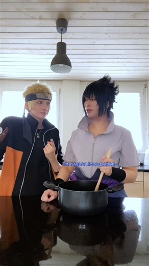 Magic Love Potion 💙 #naruto #shippuden
