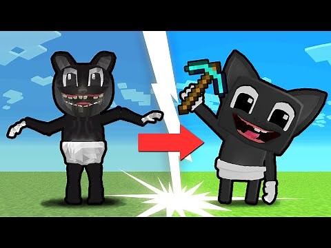 Cartoon Cat 2.0 TRANSFORMATION! (Minecraft)